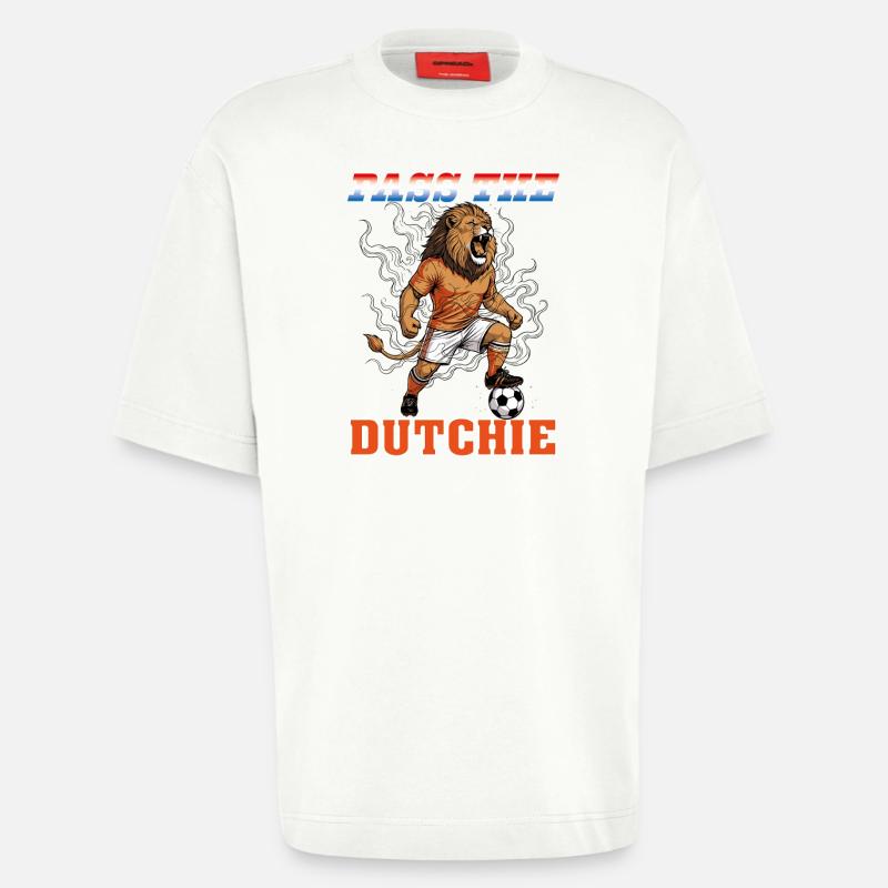 OPtheD - T-shirt bio épais oversize fabriqué en UE - OFF WHITE