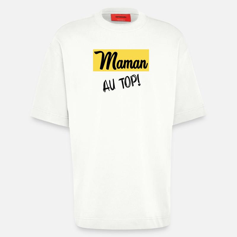 MUTTERTAG - Heavyweight T-Shirt - made by SPREAD  - OFF WHITE