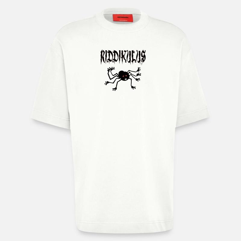 Spinne mit Rollschuhen - Heavyweight T-Shirt - made by SPREAD  - OFF WHITE