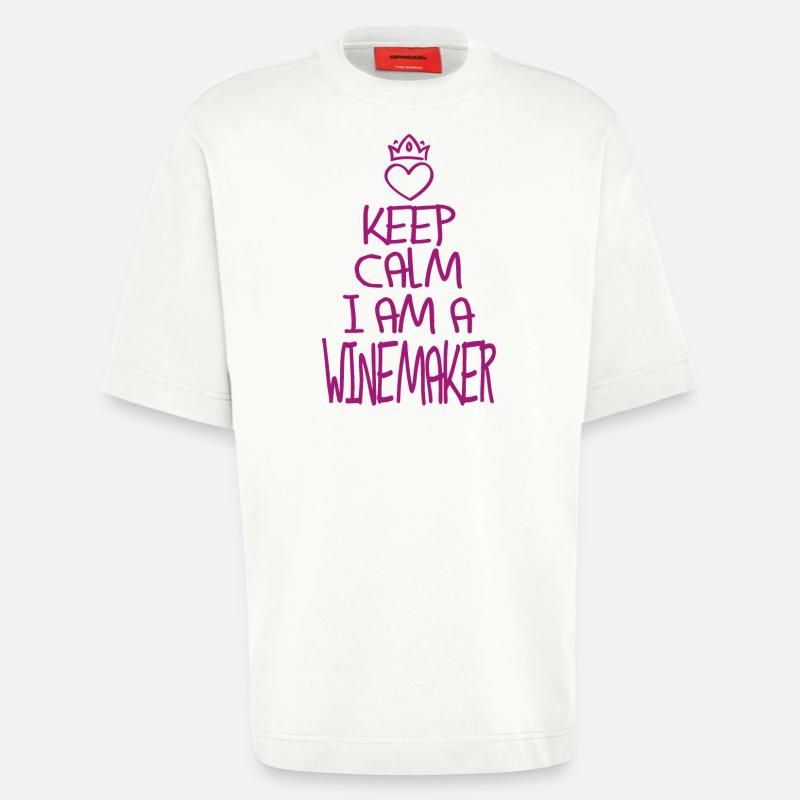 Best Winzer ever Winzer Geschenk - Heavyweight T-Shirt - made by SPREAD  - OFF WHITE
