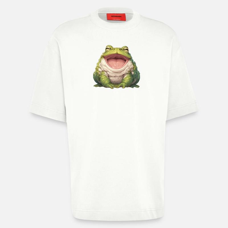 Toad Toads Toad - Heavyweight T-Shirt - made by SPREAD  - OFF WHITE