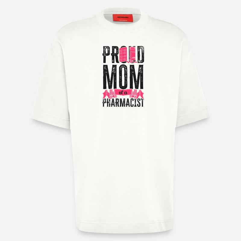 Pharmacy Tech Technician - Heavyweight T-Shirt - made by SPREAD  - OFF WHITE