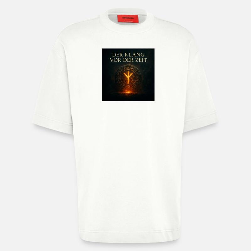 Der Klang vor der Zeit - Heavyweight T-Shirt - made by SPREAD  - OFF WHITE
