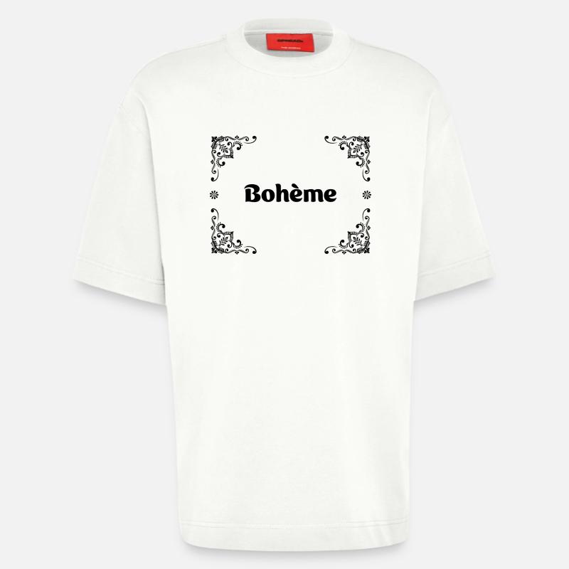 Böhmen - Heavyweight T-Shirt - made by SPREAD  - OFF WHITE