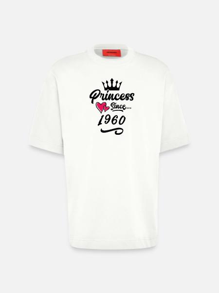 1960's Princess Birthday - Heavyweight T-Shirt - made by SPREAD - OFF WHITE