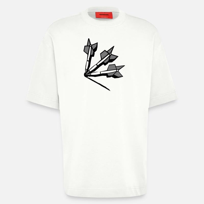 darten - Heavyweight T-Shirt - made by SPREAD  - OFF WHITE