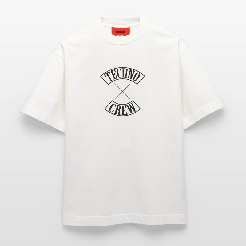 TECHNO CREW Heavyweight T-Shirt - made by SPREAD 