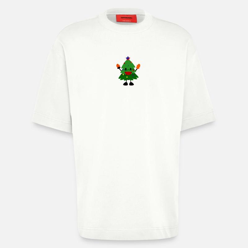 Weihnachtsbaum - Heavyweight T-Shirt - made by SPREAD - OFF WHITE