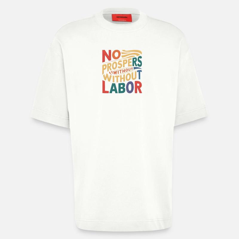Ohne dich wird nichts funktionieren - Heavyweight T-Shirt - made by SPREAD  - OFF WHITE