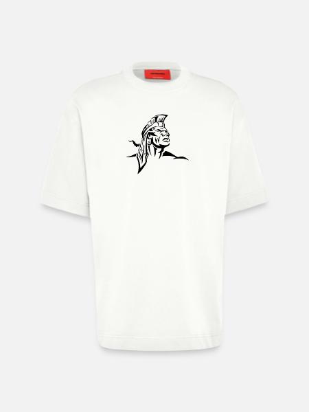 indianer - Heavyweight T-Shirt - made by SPREAD  - OFF WHITE