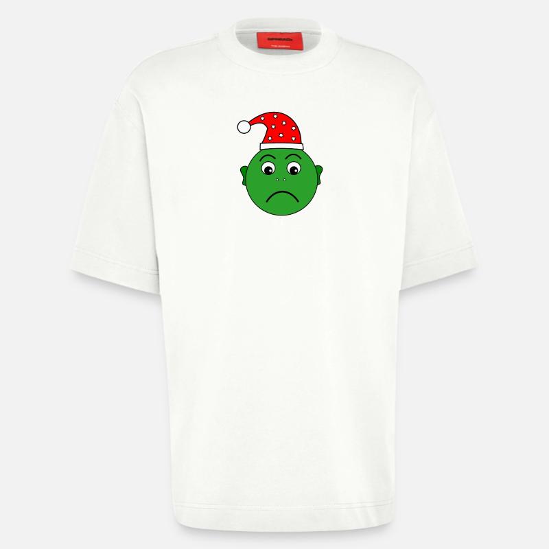 Noch ein Weihnachtsmuffel - Heavyweight T-Shirt - made by SPREAD  - OFF WHITE