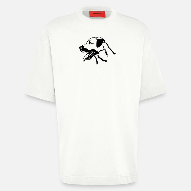 Kangal Kopf - Heavyweight T-Shirt - made by SPREAD  - OFF WHITE