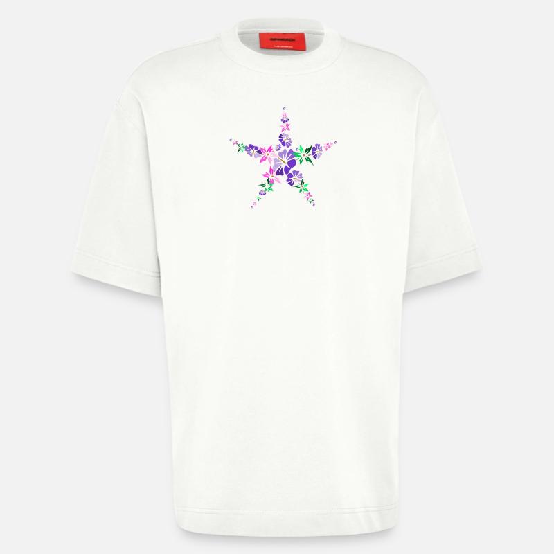Polynesia - Heavyweight T-Shirt - made by SPREAD  - OFF WHITE