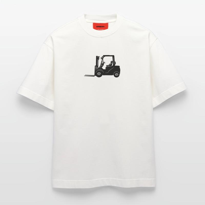 Gabelstapler Gabelstapler, Griff, Gabelstapler Heavyweight T-Shirt - made by SPREAD 