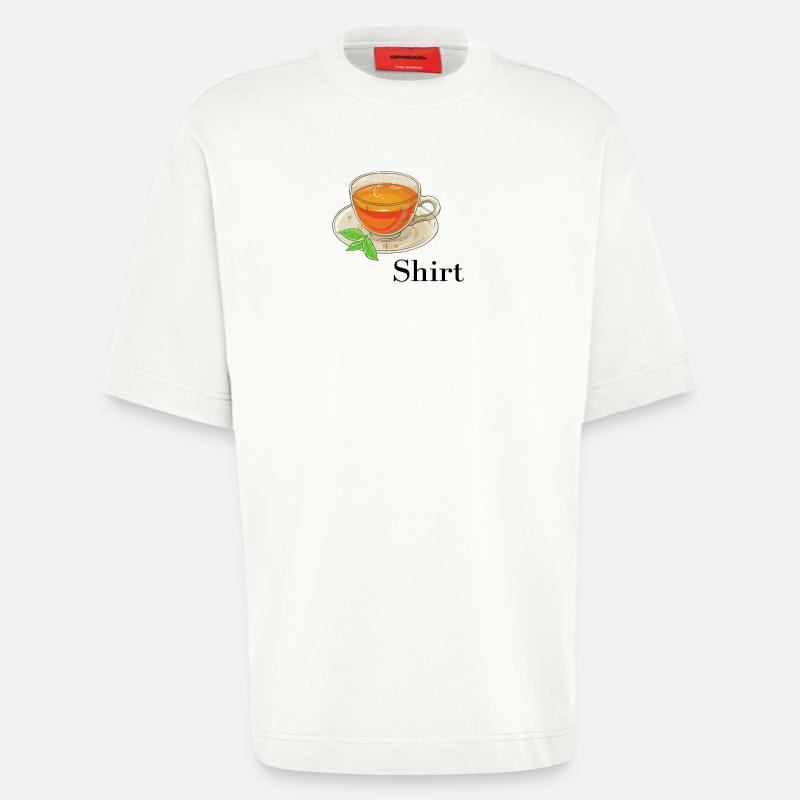 Tee-Hemd - Heavyweight T-Shirt - made by SPREAD  - OFF WHITE