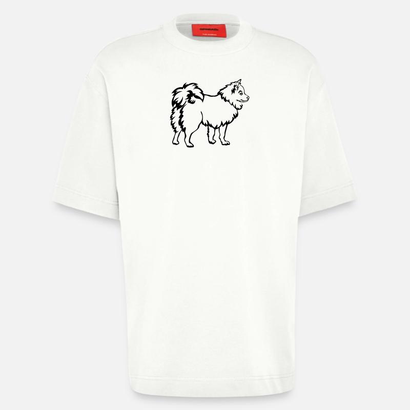 Sharp - Heavyweight T-Shirt - made by SPREAD  - OFF WHITE