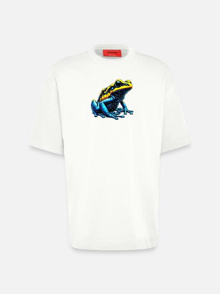 Frog - Heavyweight T-Shirt - made by SPREAD  - OFF WHITE