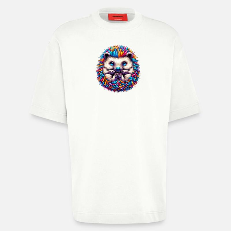 Igel - Heavyweight T-Shirt - made by SPREAD  - OFF WHITE