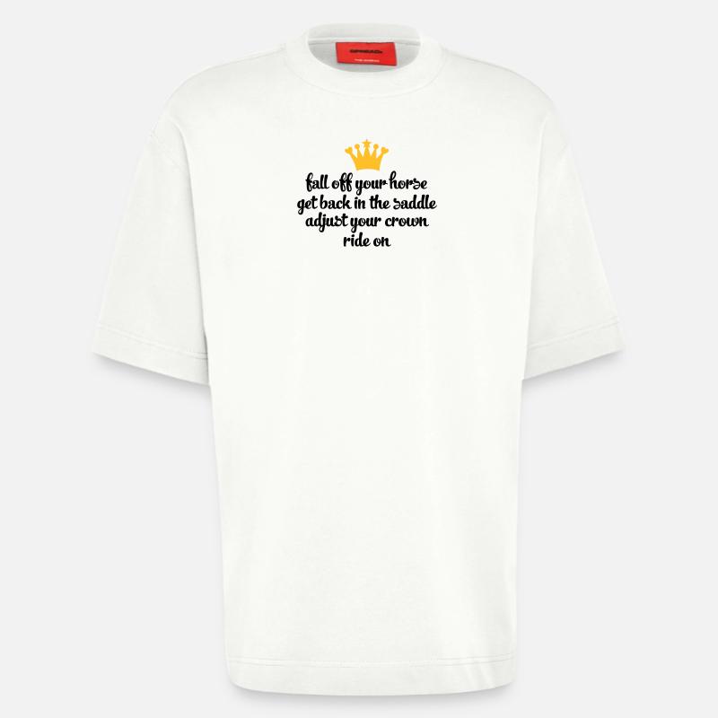 ride - Heavyweight T-Shirt - made by SPREAD  - OFF WHITE