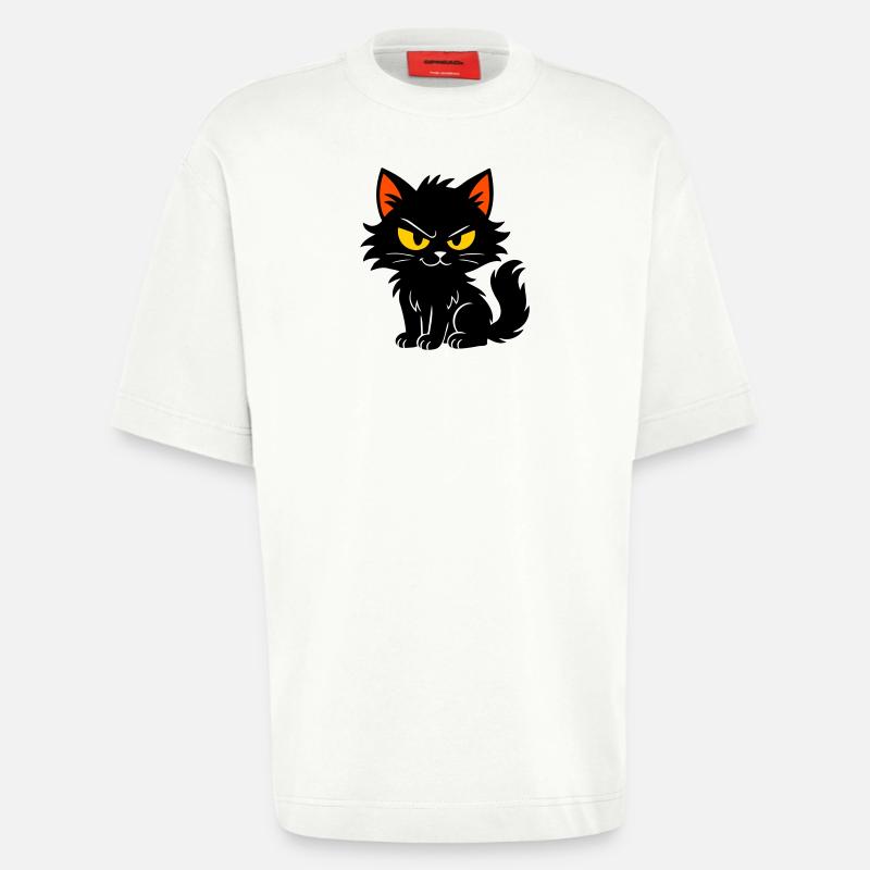 Sweet kitten - Heavyweight T-Shirt - made by SPREAD  - OFF WHITE