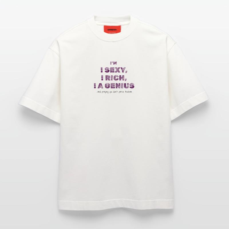 Boolean Logic Joke – Programmer Humor Tee Heavyweight T-Shirt - made by SPREAD 