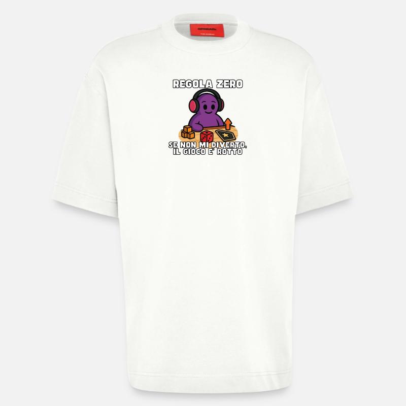 Regel Null: Spaß oder Trennung - Heavyweight T-Shirt - made by SPREAD  - OFF WHITE