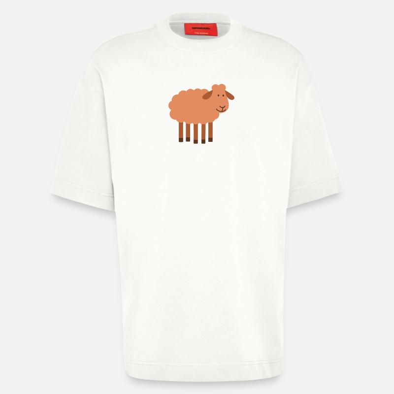 Schaf mit 5 Beinen seltene Perle - Heavyweight T-Shirt - made by SPREAD - OFF WHITE