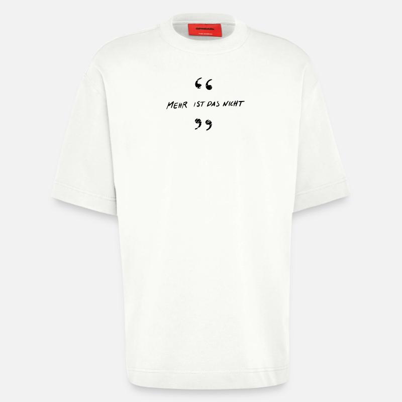 C’est tout ce que c’est - T-shirt bio épais oversize fabriqué en UE - OFF WHITE