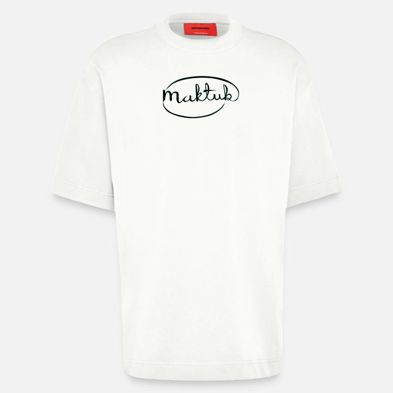 MakeKita Mint Script - Heavyweight T-Shirt - made by SPREAD  - OFF WHITE