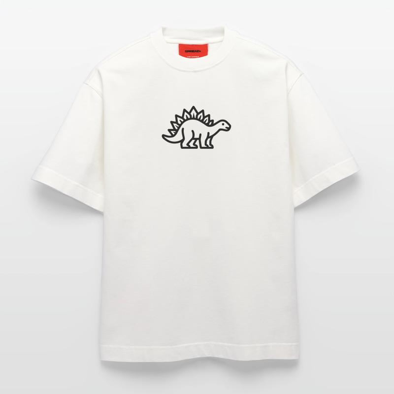 stegosaurus Heavyweight T-Shirt - made by SPREAD 