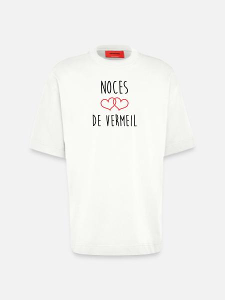 Vermeil-Hochzeit 45 Jahre Ehe - Heavyweight T-Shirt - made by SPREAD - OFF WHITE