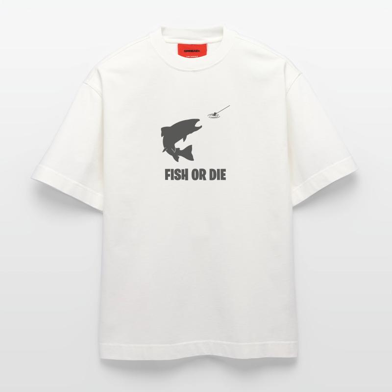 Fisch oder stirb Heavyweight T-Shirt - made by SPREAD 