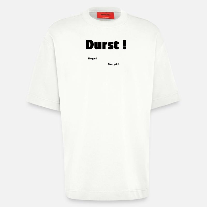 Durst - Heavyweight T-Shirt - made by SPREAD  - OFF WHITE