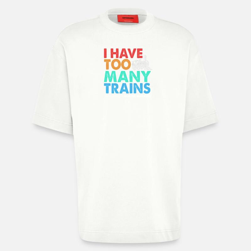 Model Railway Model Making Model Maker - Heavyweight T-Shirt - made by SPREAD - OFF WHITE