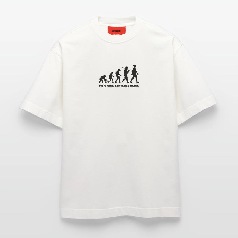 Évolution T-shirt bio épais oversize fabriqué en UE