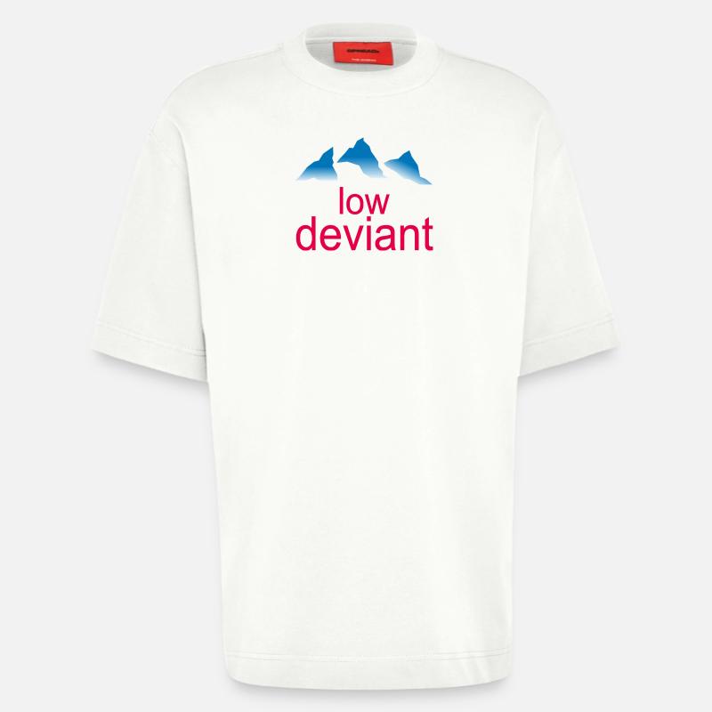 Low Deviant - Heavyweight T-Shirt - made by SPREAD  - OFF WHITE