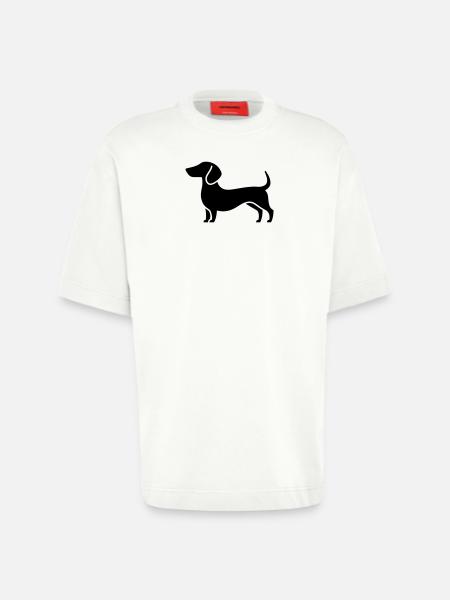 dachshund - Heavyweight T-Shirt - made by SPREAD  - OFF WHITE