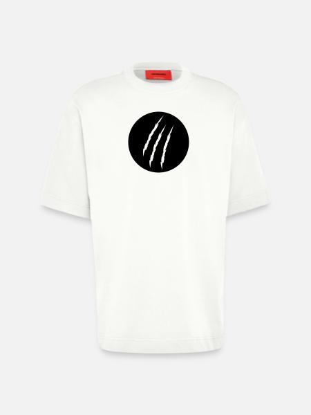 claw - Heavyweight T-Shirt - made by SPREAD  - OFF WHITE