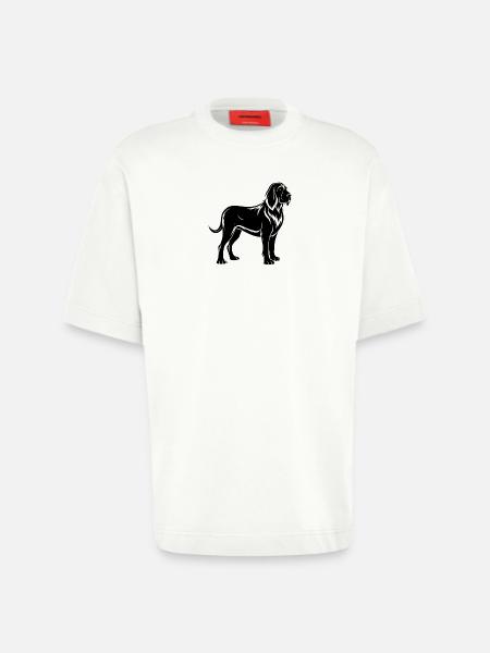 Bluthund - Heavyweight T-Shirt - made by SPREAD  - OFF WHITE
