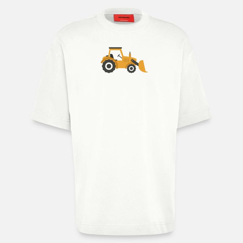 Gräber - Heavyweight T-Shirt - made by SPREAD  - OFF WHITE