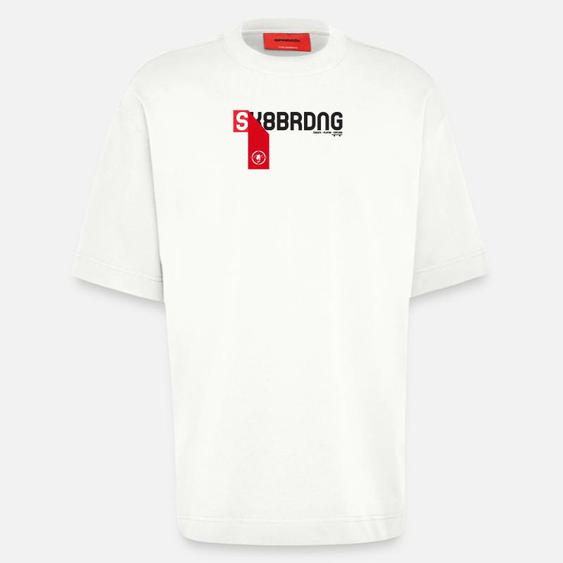 Skateboarding - Heavyweight T-Shirt - made by SPREAD  - OFF WHITE