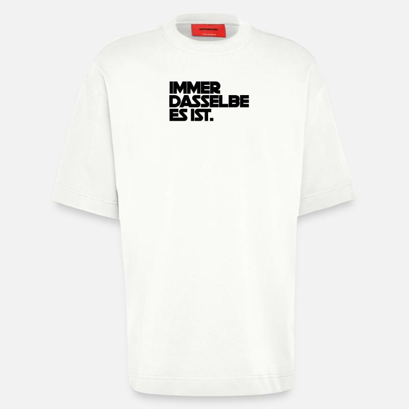 Always the same, it is - Heavyweight T-Shirt - made by SPREAD - OFF WHITE