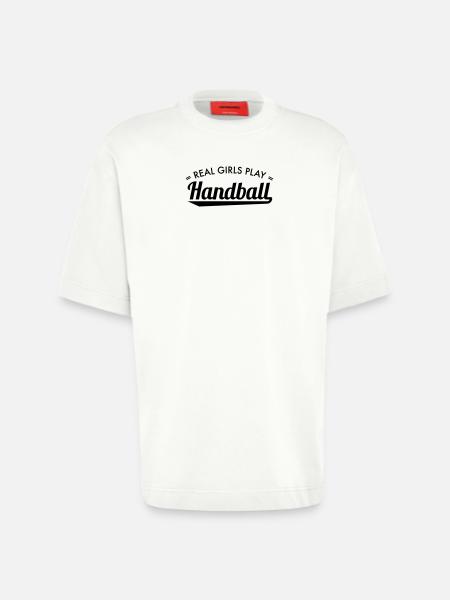 6061912 127965781 handball - T-shirt bio épais oversize fabriqué en UE - OFF WHITE