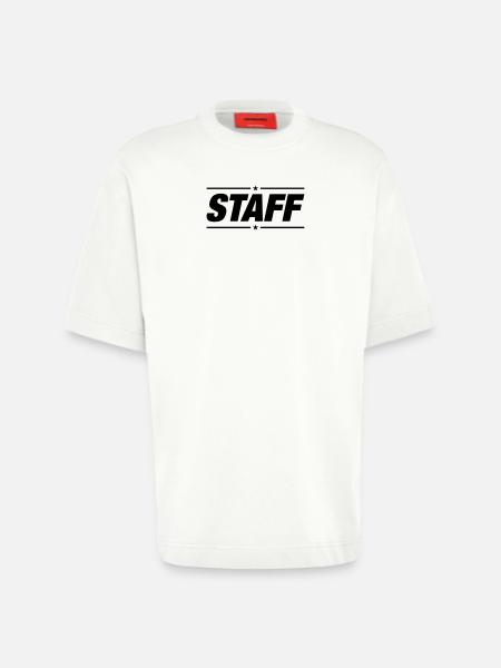 Personnel - T-shirt bio épais oversize fabriqué en UE - OFF WHITE