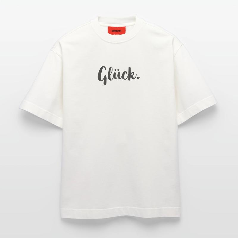 Happiness Statement Heavyweight T-Shirt - made by SPREAD 