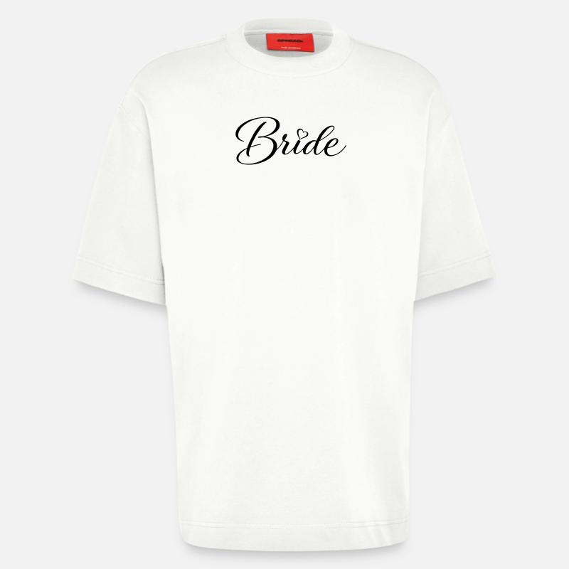 Bride - Heavyweight T-Shirt - made by SPREAD  - OFF WHITE
