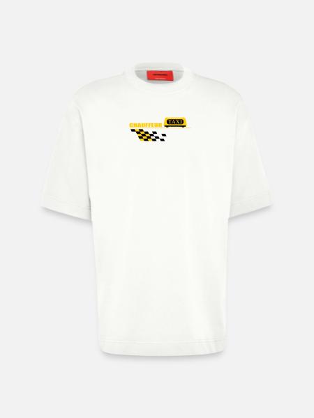 Taxi driver - Heavyweight T-Shirt - made by SPREAD - OFF WHITE