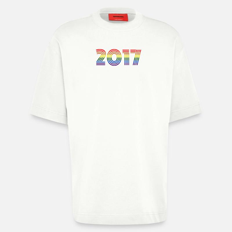2017 - T-shirt bio épais oversize fabriqué en UE - OFF WHITE