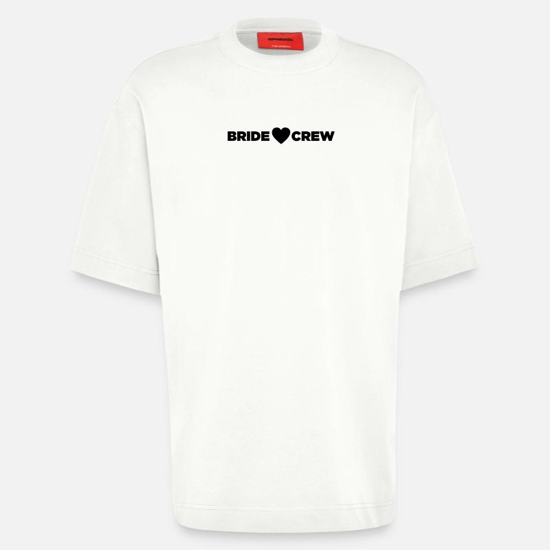 Bride Crew - Heavyweight T-Shirt - made by SPREAD  - OFF WHITE