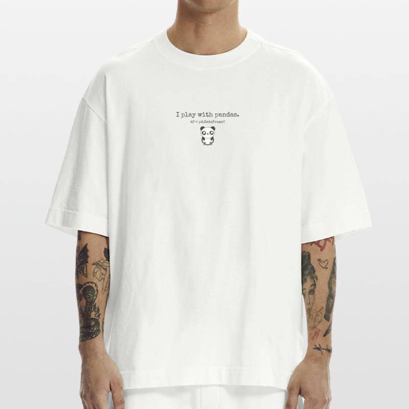 Python and data science nerd apparel Heavyweight T-Shirt - made by SPREAD 